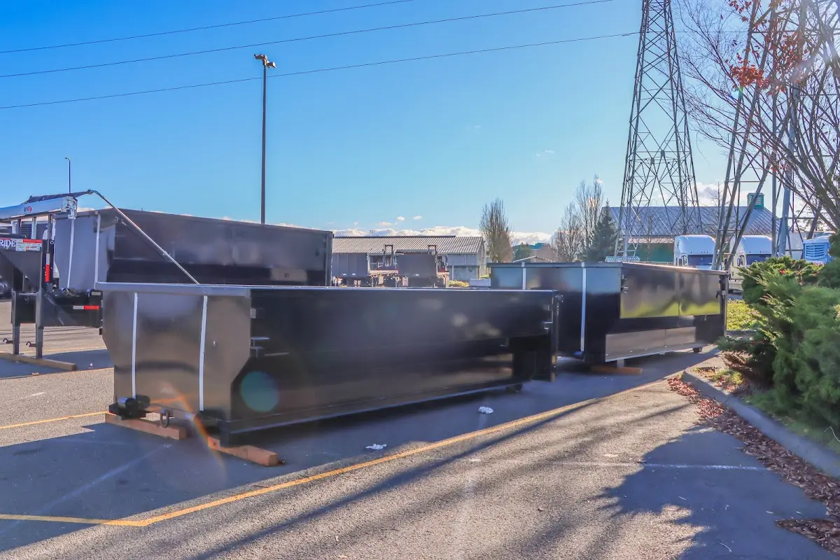 Professional dumpster rental and junk removal service in North Bend